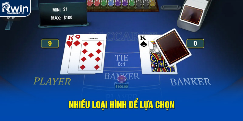 Nhiều hình thức để lựa chọn